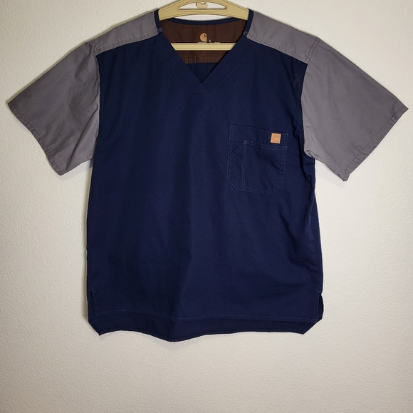 Carhartt Ripstop Colorblock Utility Scrub size Large - Picture 1 of 7